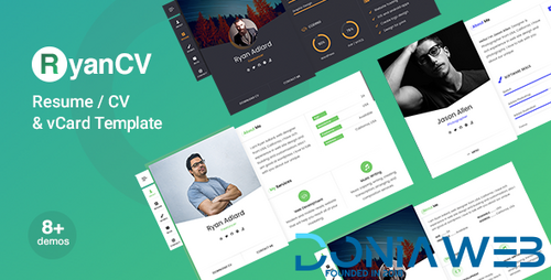 More information about "Ryan - CV Resume Template"