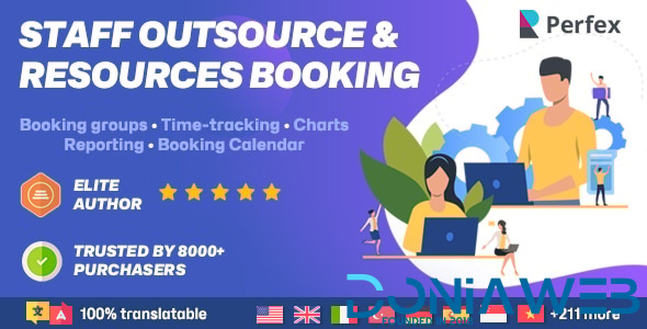 Staff Outsourcing & Resources Booking module for Perfex CRM - Outsource Your Employees