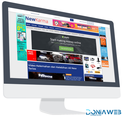 More information about "Newkarma - A special wordpress theme for magazine, news or news Indonesia websites"