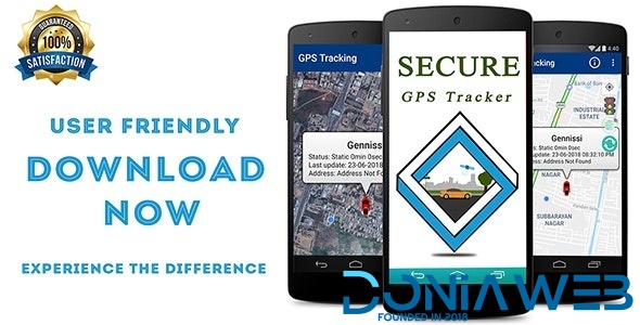 Secure GPS Tracker using Traccar