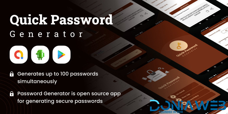 Quick Password Generator - Android App Source Code