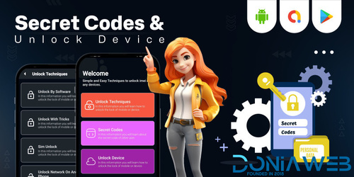 More information about "Secret Codes and Unlock Device - App Source Code"