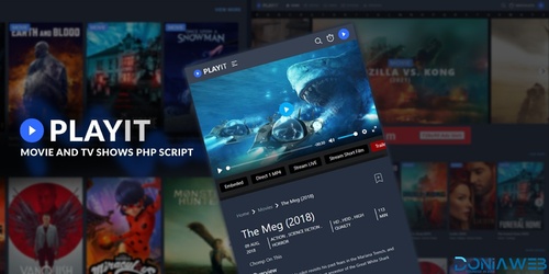 More information about "Playit - Movie And Series PHP Script"