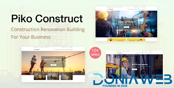 Piko-Construct - Construction WordPress Theme