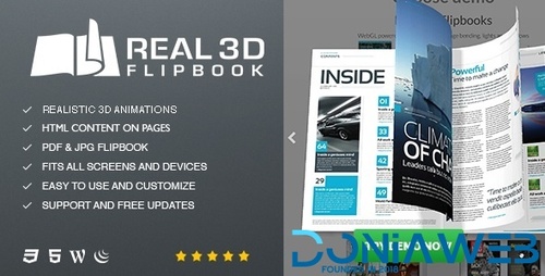 More information about "Real3D FlipBook WordPress Plugin By CreativeinterctiveMedia"