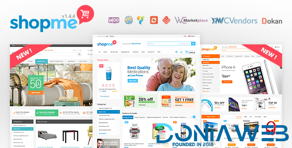 ShopMe - MultiVendor Woocommerce WordPress Theme