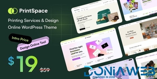 More information about "PrintSpace - Printing Services & Design Online WooCommerce WordPress Theme"