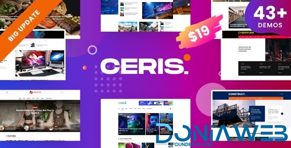 Ceris - Magazine & Blog WordPress Theme