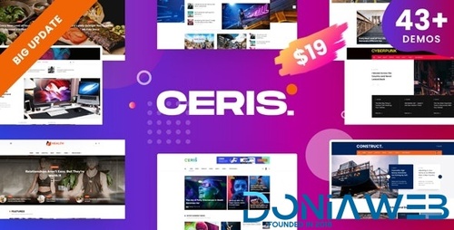 More information about "Ceris - Magazine & Blog WordPress Theme"