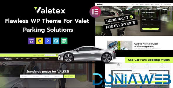 Valetex - Valet & Parking Services WordPress Theme