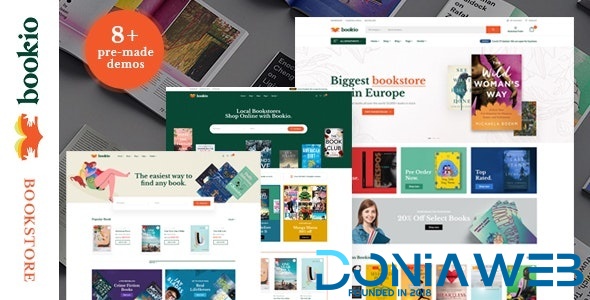 Bookio - Book Store WooCommerce WordPress Theme