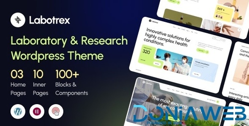 More information about "Labotrex - Laboratory & Science Research WordPress Theme"