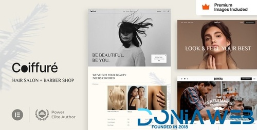 More information about "Coiffure - Hair Salon & Barber WordPress Theme"