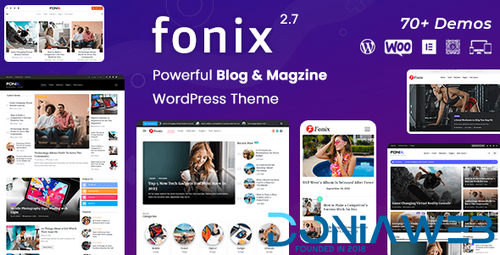 More information about "Fonix | Newspaper & Magazine WordPress Theme"