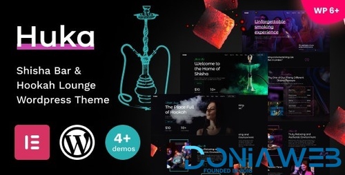 More information about "Huka - Shisha Bar & Hookah Lounge WordPress Theme"