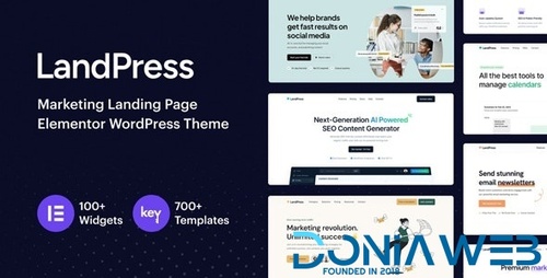 More information about "LandPress - Marketing Landing Page Elementor WordPress Theme"