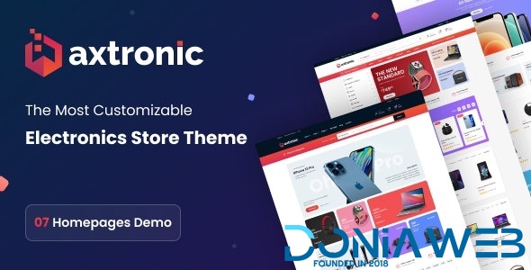 Axtronic - Electronics WooCommerce WordPress Theme