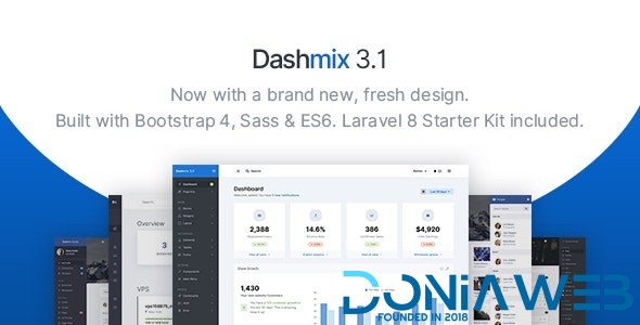 Dashmix - Bootstrap 5 Admin Dashboard Template & Laravel 11 Starter Kit