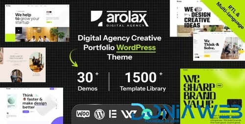 More information about "Arolax | Creative Digital Agency Theme"