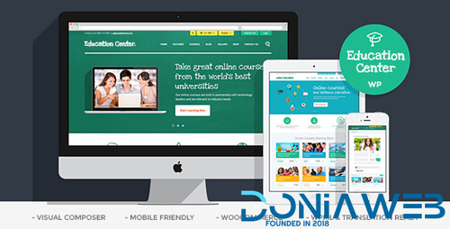 More information about "Education Center | LMS Online University & School Courses Studying WordPress Theme"