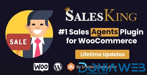 SalesKing - Ultimate Sales Team, Agents & Reps Plugin for WooCommerce