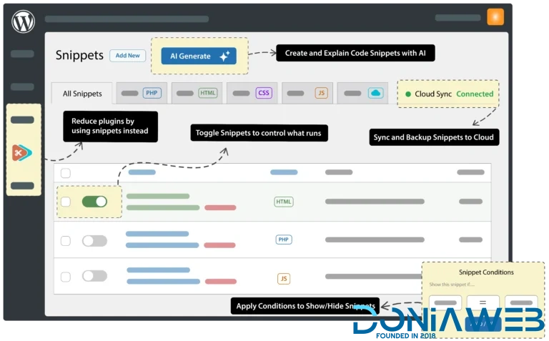 Code Snippets Pro - #1 WordPress Code Snippets Manager