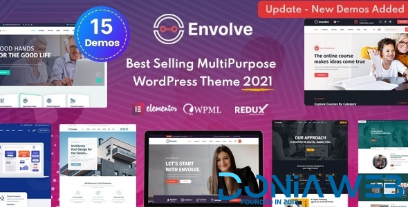 Envolve - Consulting Business WordPress Theme