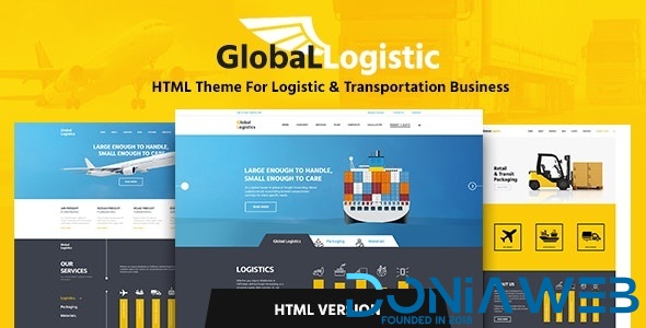 Global Logistics | Transportation & Warehousing WordPress Theme