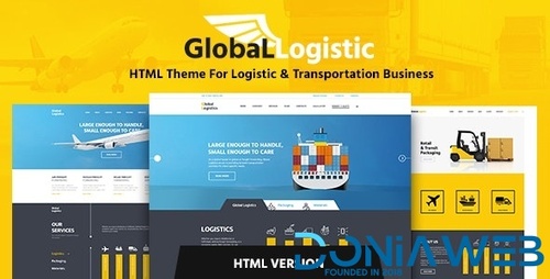 More information about "Global Logistics | Transportation & Warehousing WordPress Theme"