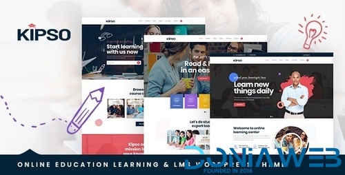 More information about "Kipso - Education LMS WordPress Theme"