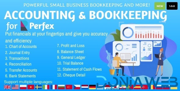 Accounting and Bookkeeping for Perfex CRM