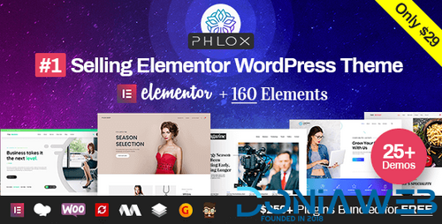 More information about "Phlox Pro - Elementor Multi-Purpose WordPress Theme"