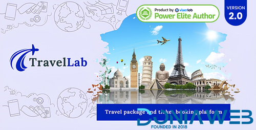 More information about "TravelLab - Travel Package & Ticket Booking Platform"