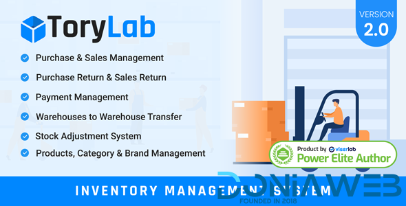 ToryLab - Inventory Management System