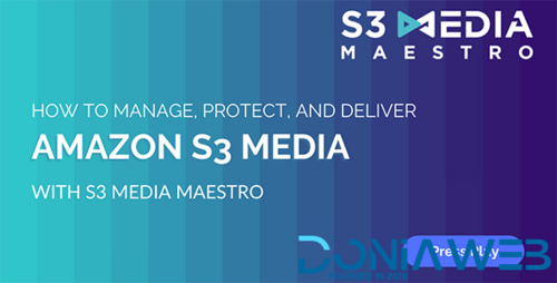 More information about "S3 Media Maestro - Amazon S3 WordPress Plugin"