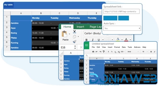 JoomUnited WP Table Manager - The WordPress Table Editor Plugin