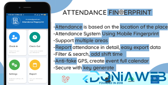 Attendance Fingerprint (Smartphone Fingerprint)