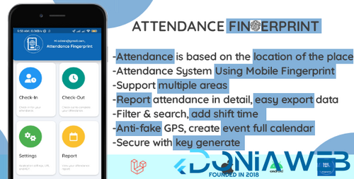 More information about "Attendance Fingerprint (Smartphone Fingerprint)"