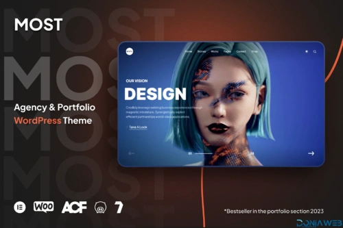 More information about "Most – Creative Agency and Portfolio Theme"