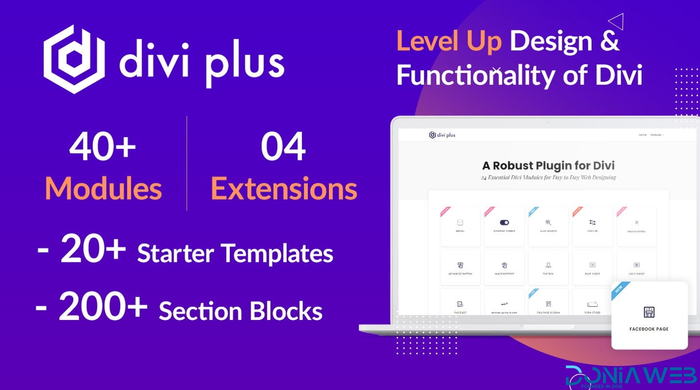 Divi Plus - 41 Powerful Modules for Divi Theme