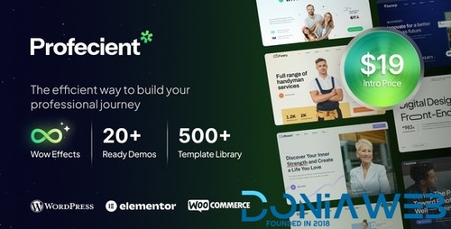 More information about "Profecient - Multipurpose Elementor Business & WooCommerce WordPress Theme"