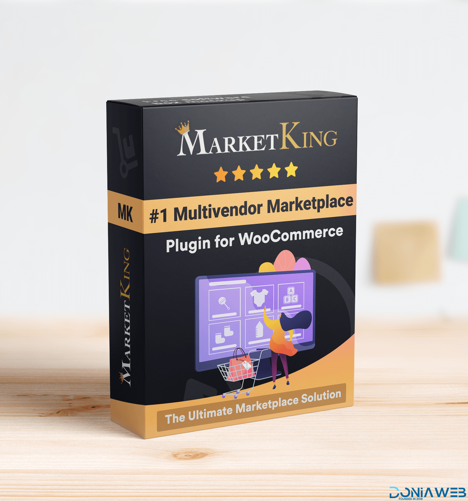 MarketKing - Ultimate Multi Vendor Marketplace Plugin for WooCommerce - Nulled