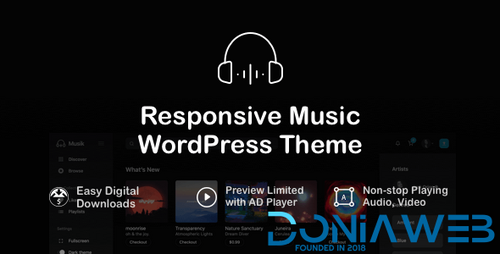 More information about "Musik - Responsive Music WordPress Theme"