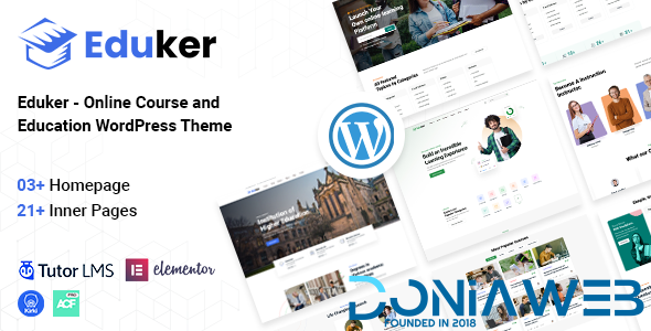 Eduker - Education WordPress Theme