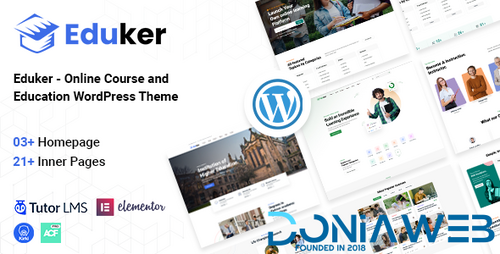 More information about "Eduker - Education WordPress Theme"