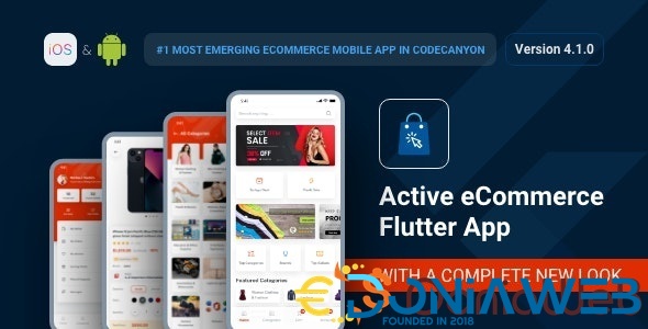 Active eCommerce Flutter App