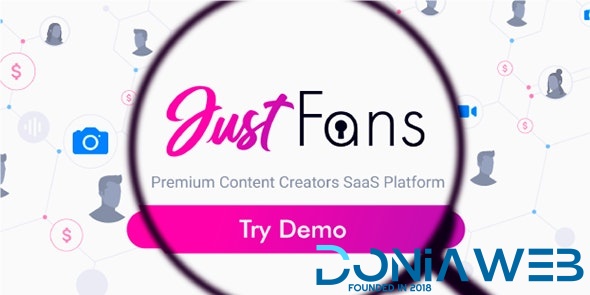 JustFans - Premium Content Creators SaaS platform