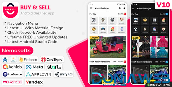 Buy and Sell Android Classified App