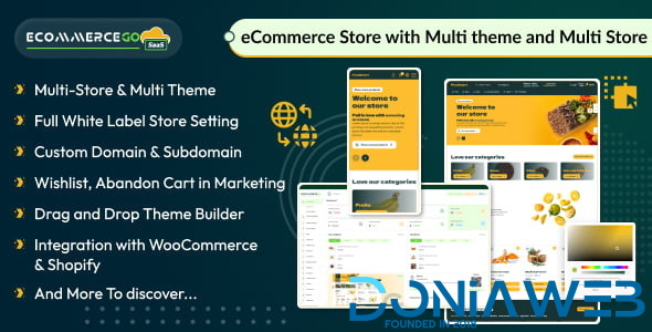 eCommerceGo SaaS - eCommerce Store with Multi theme and Multi Store