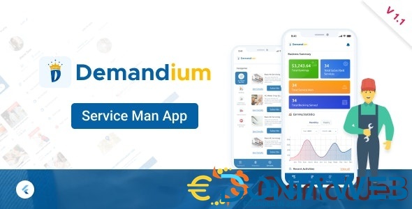 Demandium - Service Man App